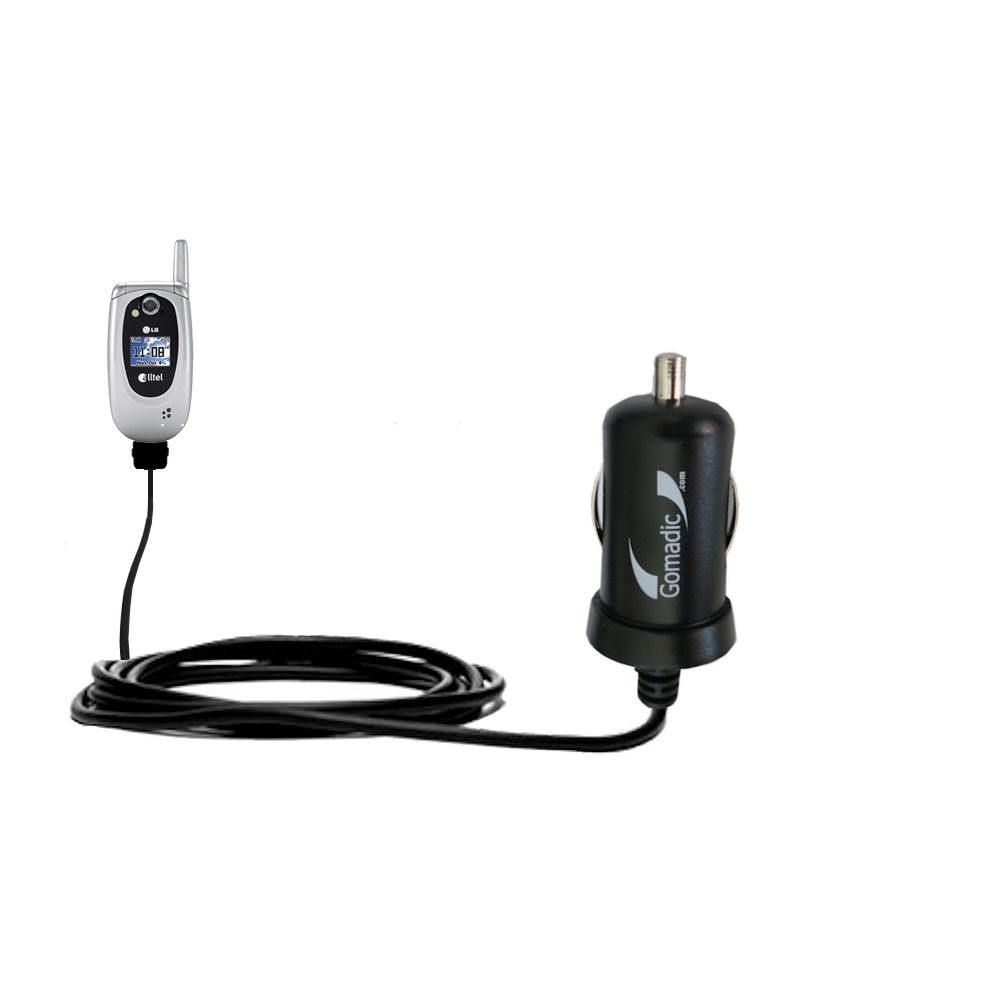 Mini Car Charger compatible with the LG AX245