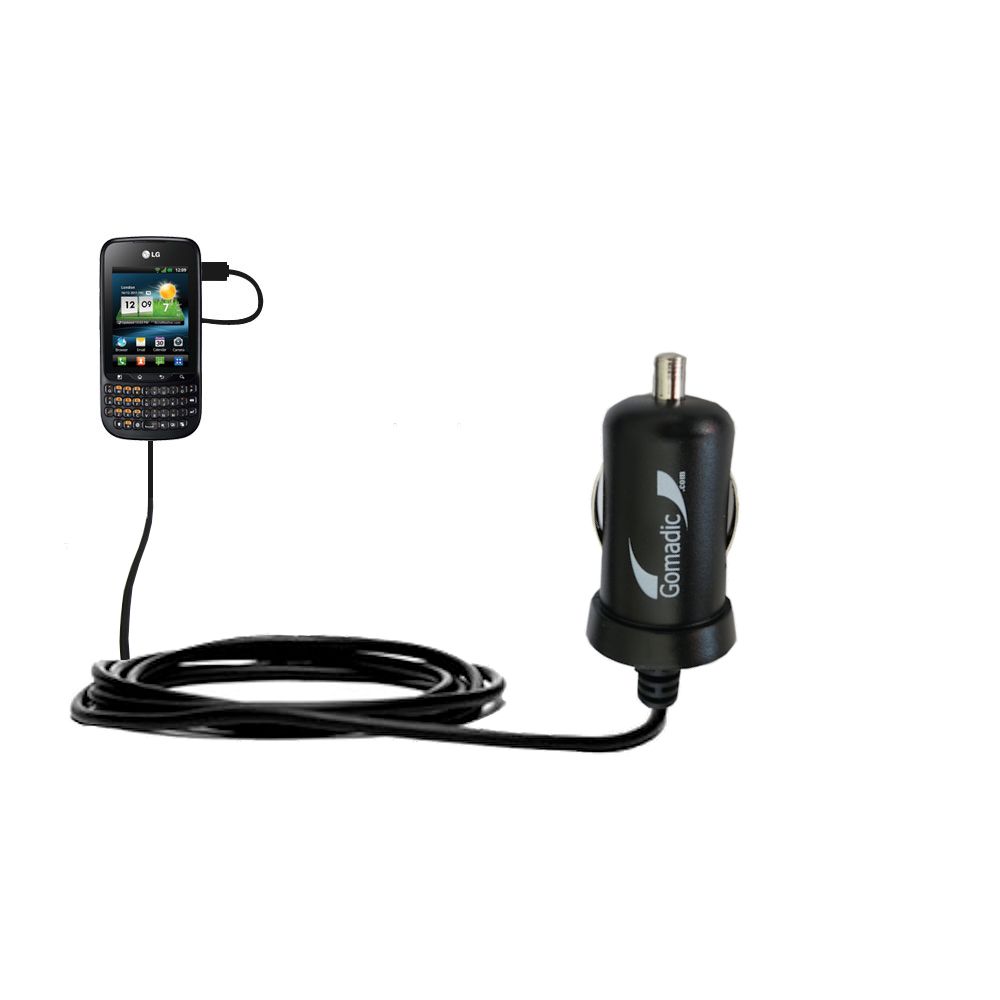 Mini Car Charger compatible with the LG C660