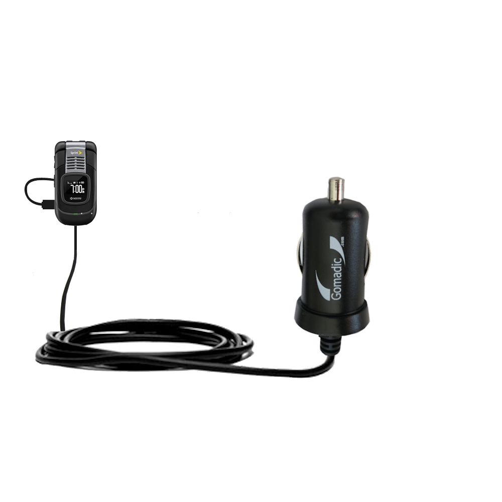 Mini Car Charger compatible with the Kyocera DuraCore