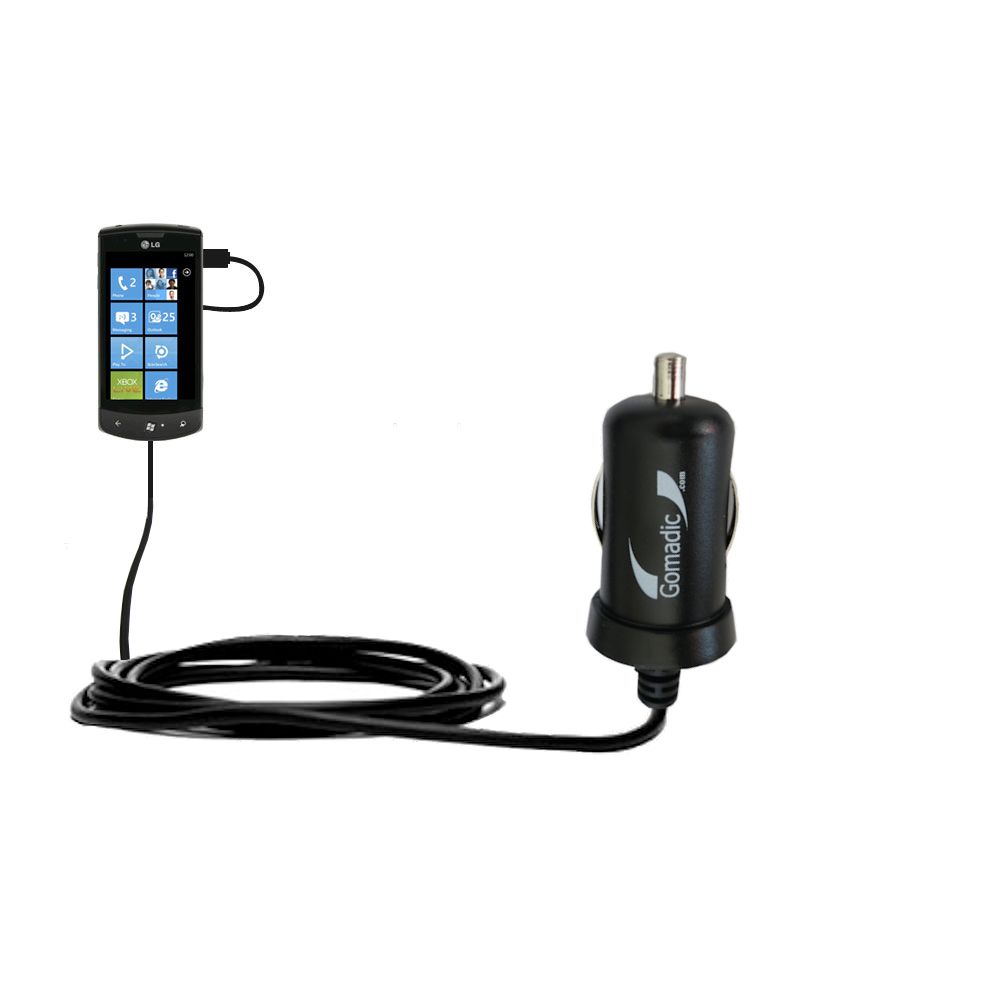 Mini Car Charger compatible with the LG E900h