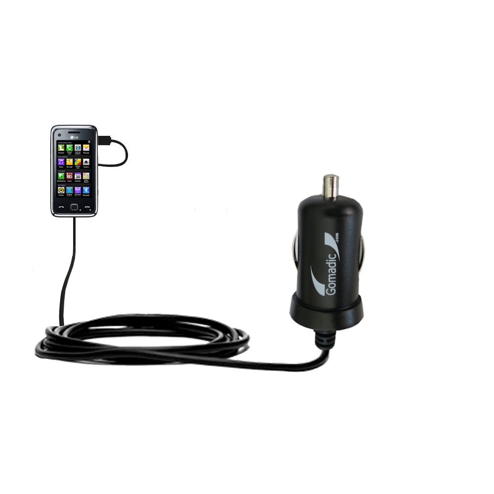 Mini Car Charger compatible with the LG Eigen