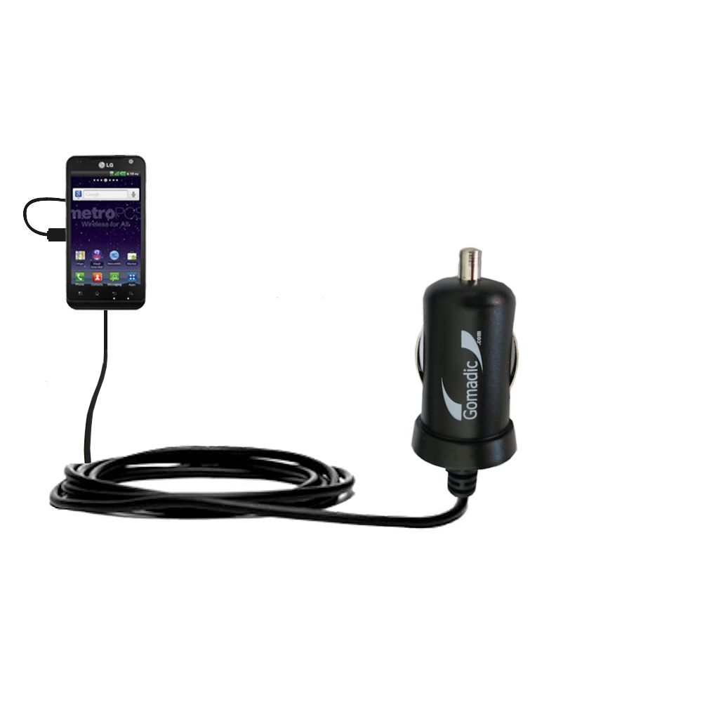 Mini Car Charger compatible with the LG Esteem