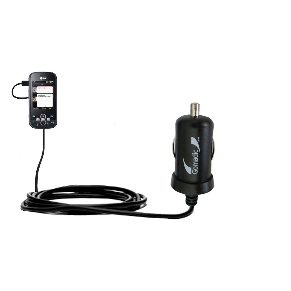 Mini Car Charger compatible with the LG Etna