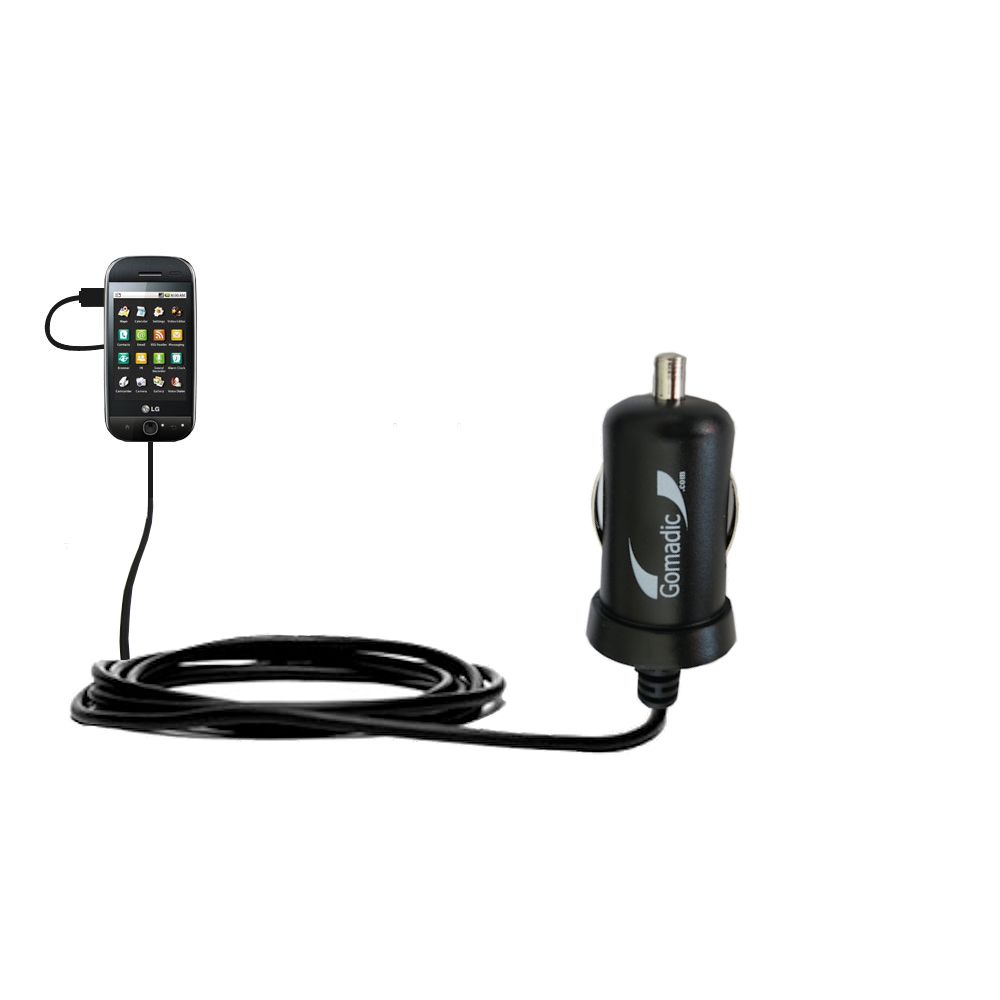 Mini Car Charger compatible with the LG Eve