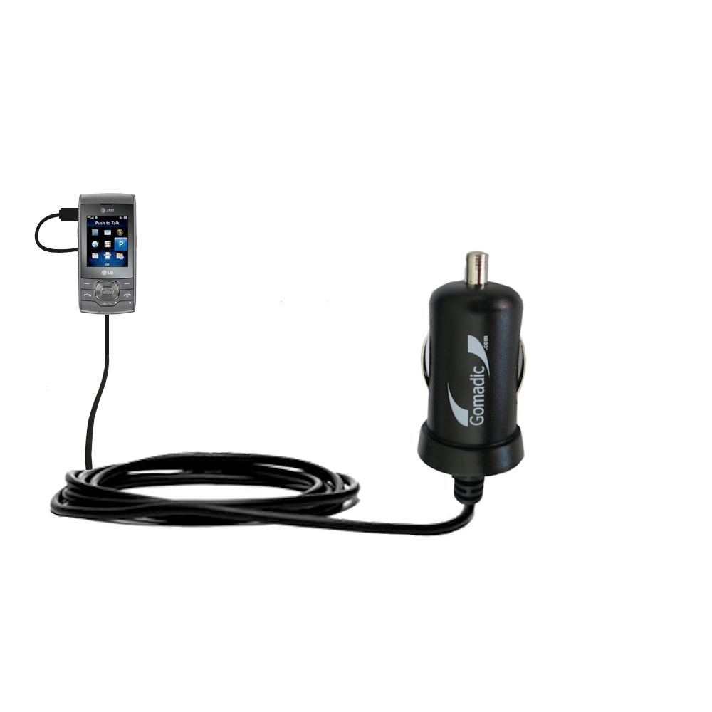 Mini Car Charger compatible with the LG GU292