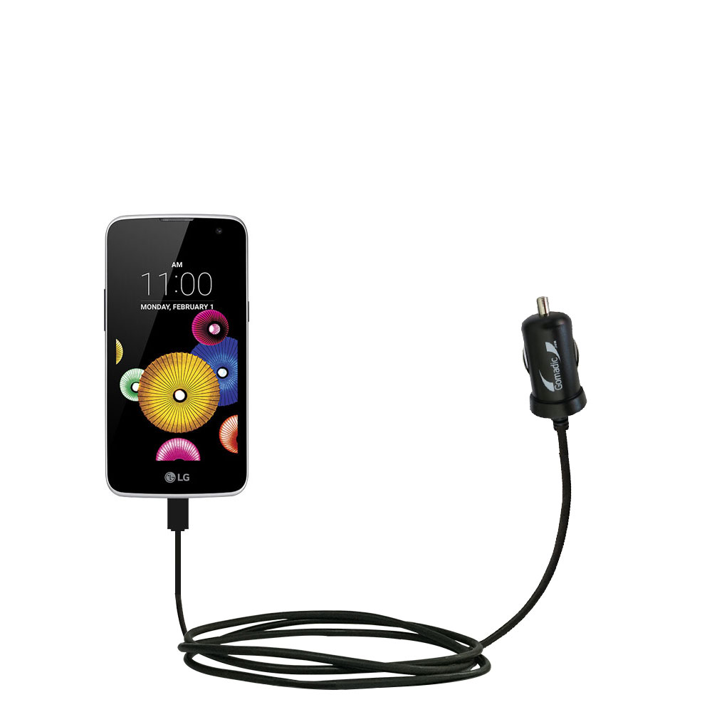 Mini Car Charger compatible with the LG K4