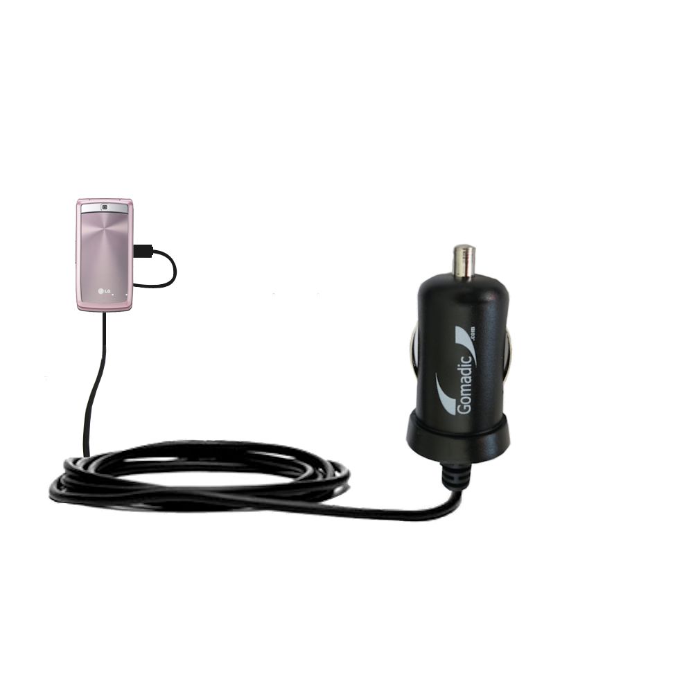 Mini Car Charger compatible with the LG KF300 K305