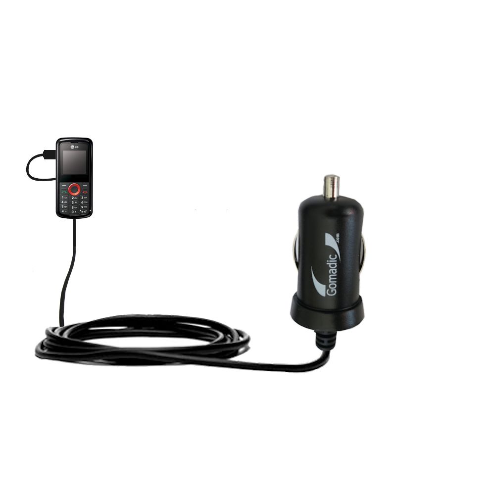 Mini Car Charger compatible with the LG KP108