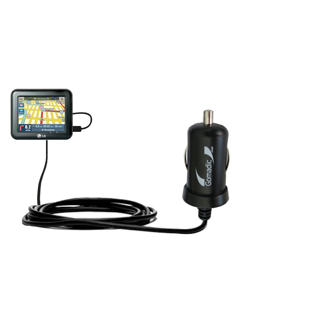 Mini Car Charger compatible with the LG LN835