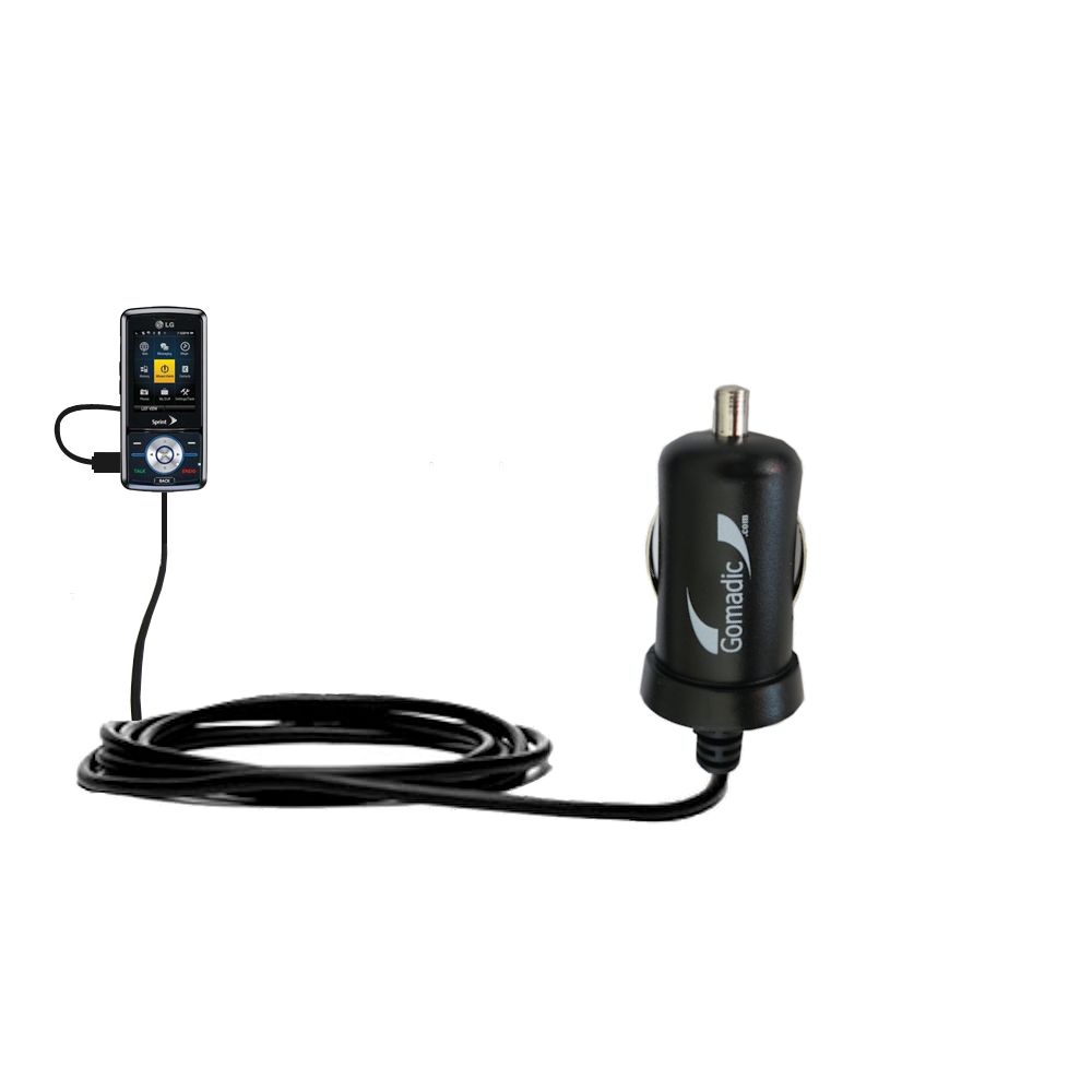 Mini Car Charger compatible with the LG LX290