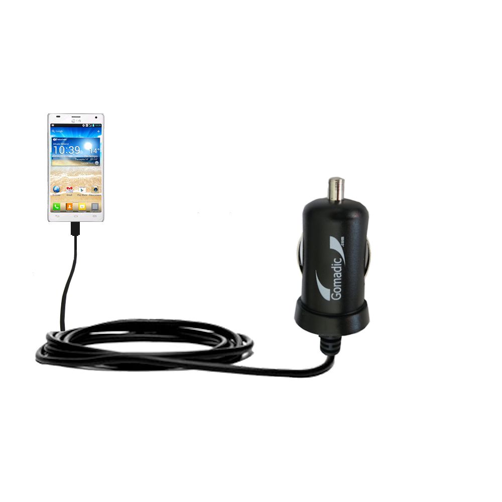 Mini Car Charger compatible with the LG P880