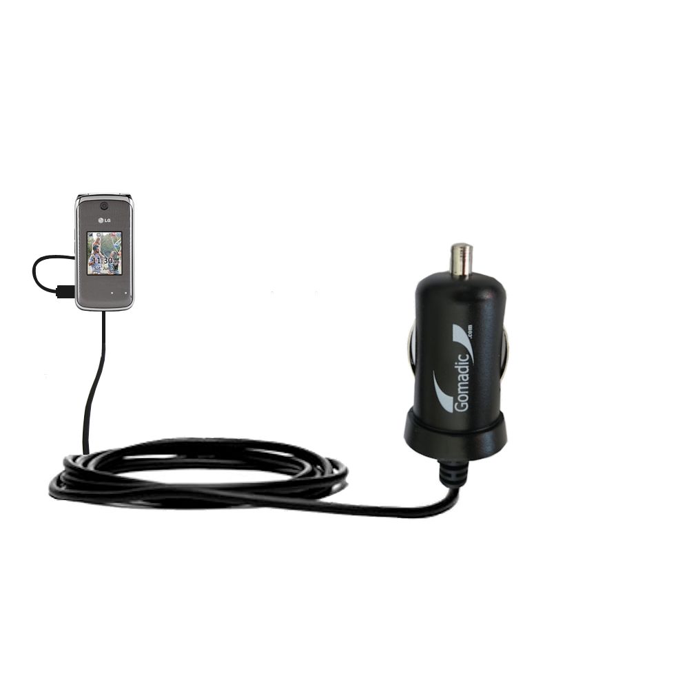 Mini Car Charger compatible with the LG UN430