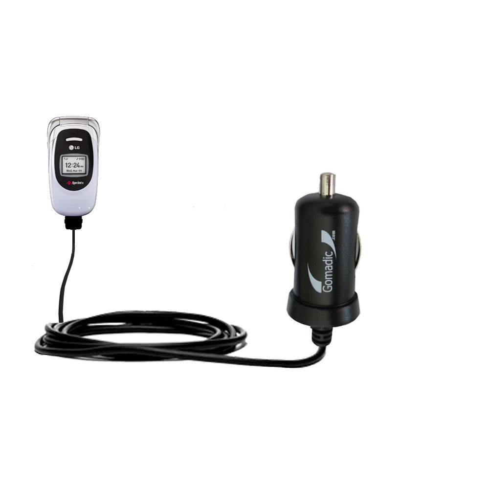 Mini Car Charger compatible with the LG VI-125