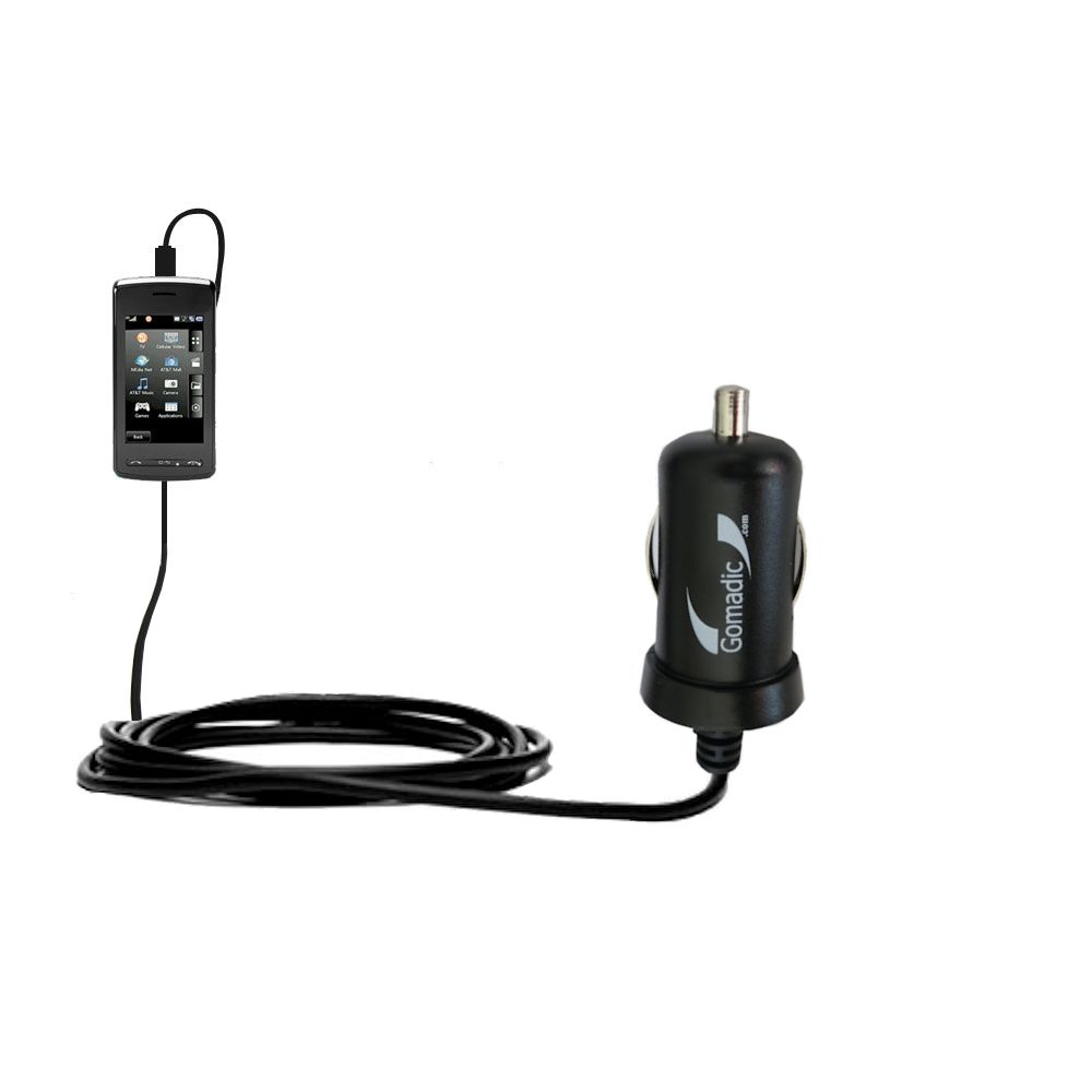 Mini Car Charger compatible with the LG Vu Plus