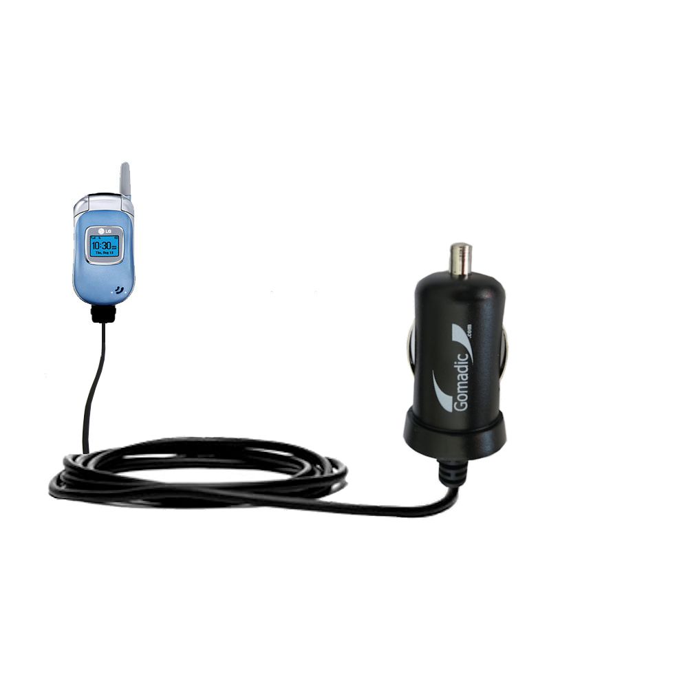 Mini Car Charger compatible with the LG VX3450