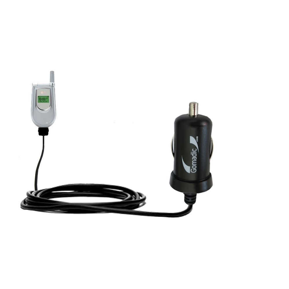 Mini Car Charger compatible with the LG VX4500