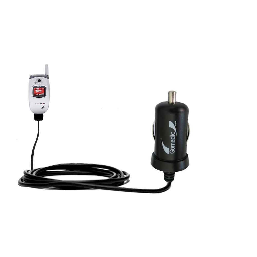 Mini Car Charger compatible with the LG VX5300 / VX-5300