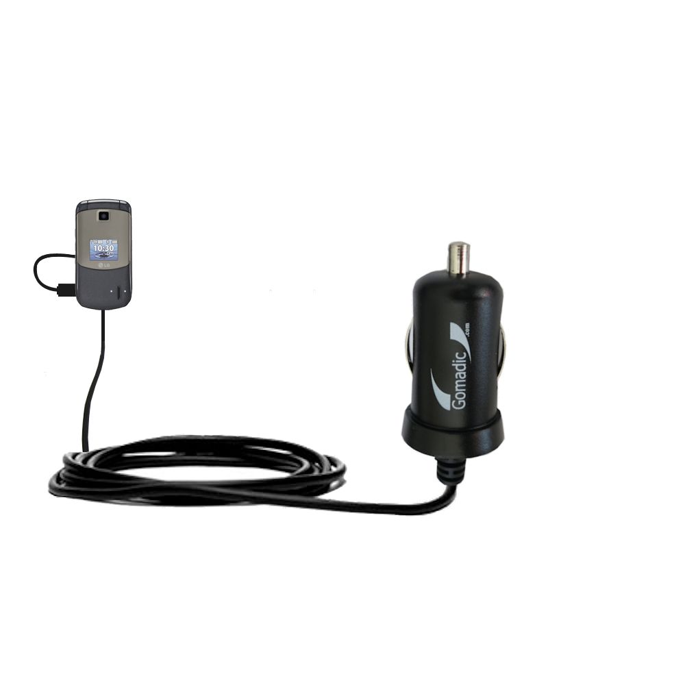Mini Car Charger compatible with the LG VX5600