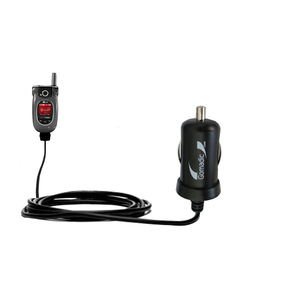 Mini Car Charger compatible with the LG VX8300 / VX-8300