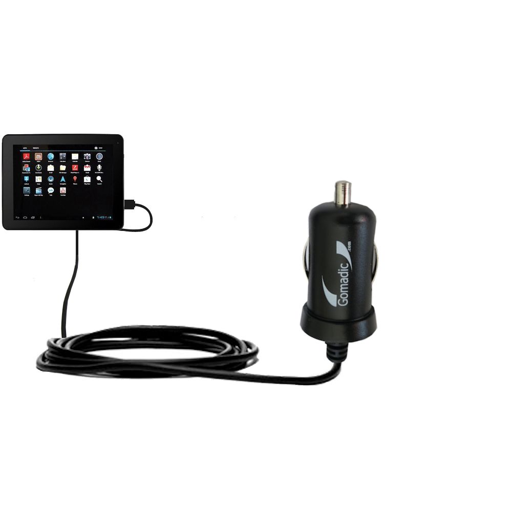 Mini Car Charger compatible with the Mach Speed Stealth Pro 7 / 9.7