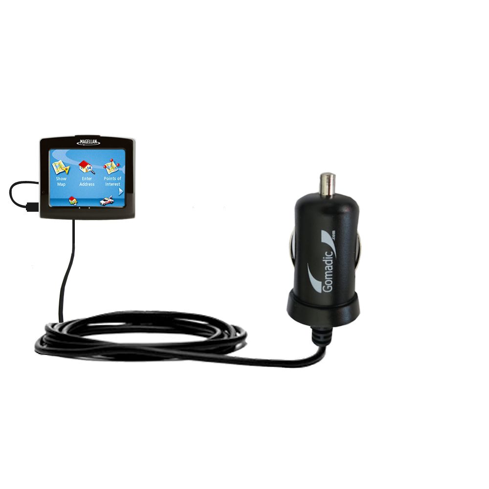 Mini Car Charger compatible with the Magellan Maestro 3210