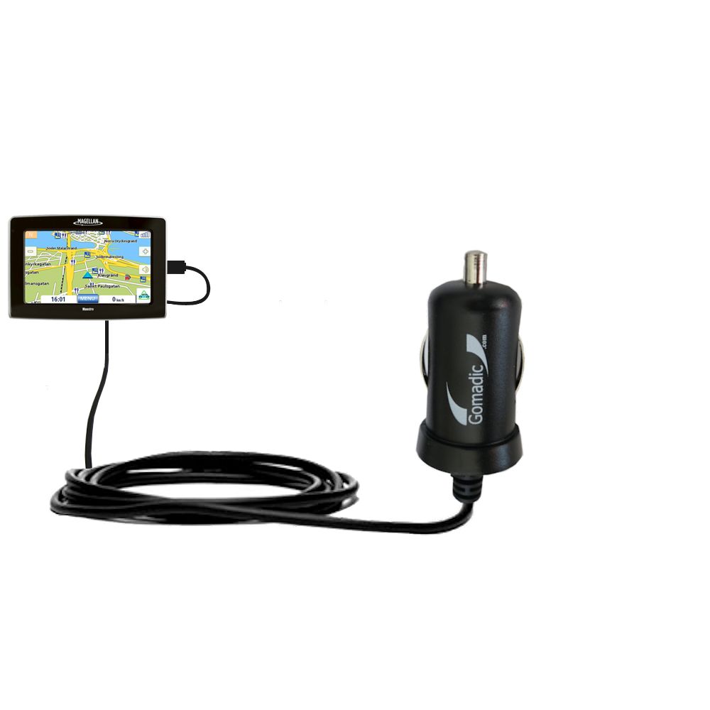Mini Car Charger compatible with the Magellan Maestro 4370
