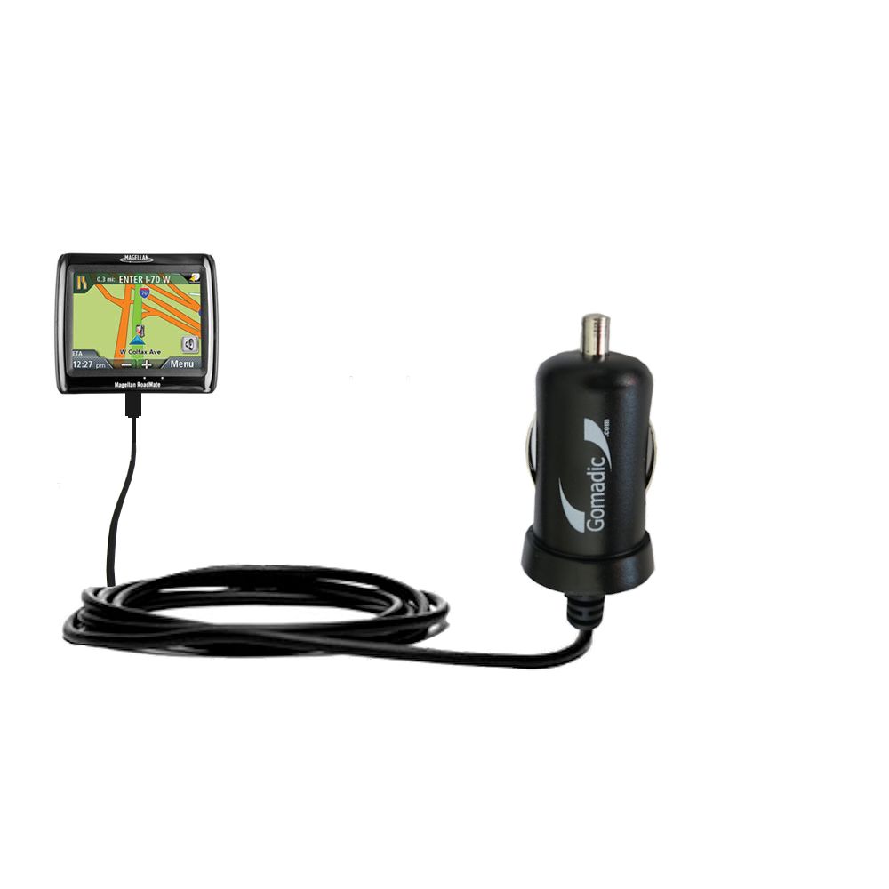 Mini Car Charger compatible with the Magellan Roadmate 1210
