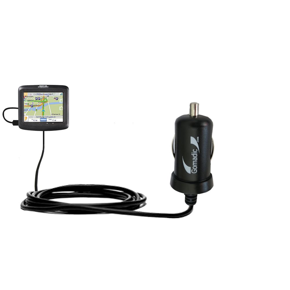 Mini Car Charger compatible with the Magellan Roadmate 1215