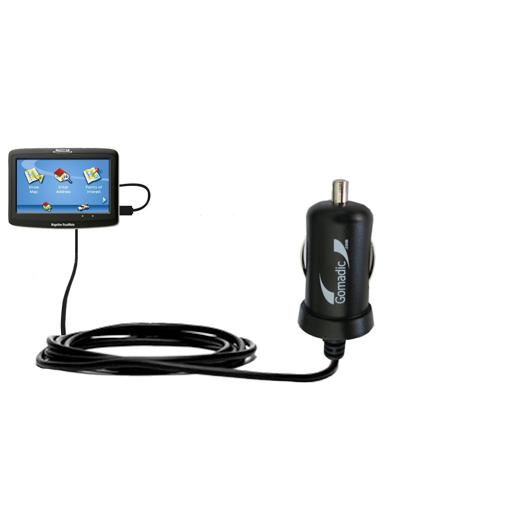 Mini Car Charger compatible with the Magellan Roadmate 1400