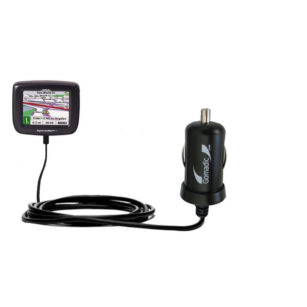 Mini Car Charger compatible with the Magellan Roadmate 2200T