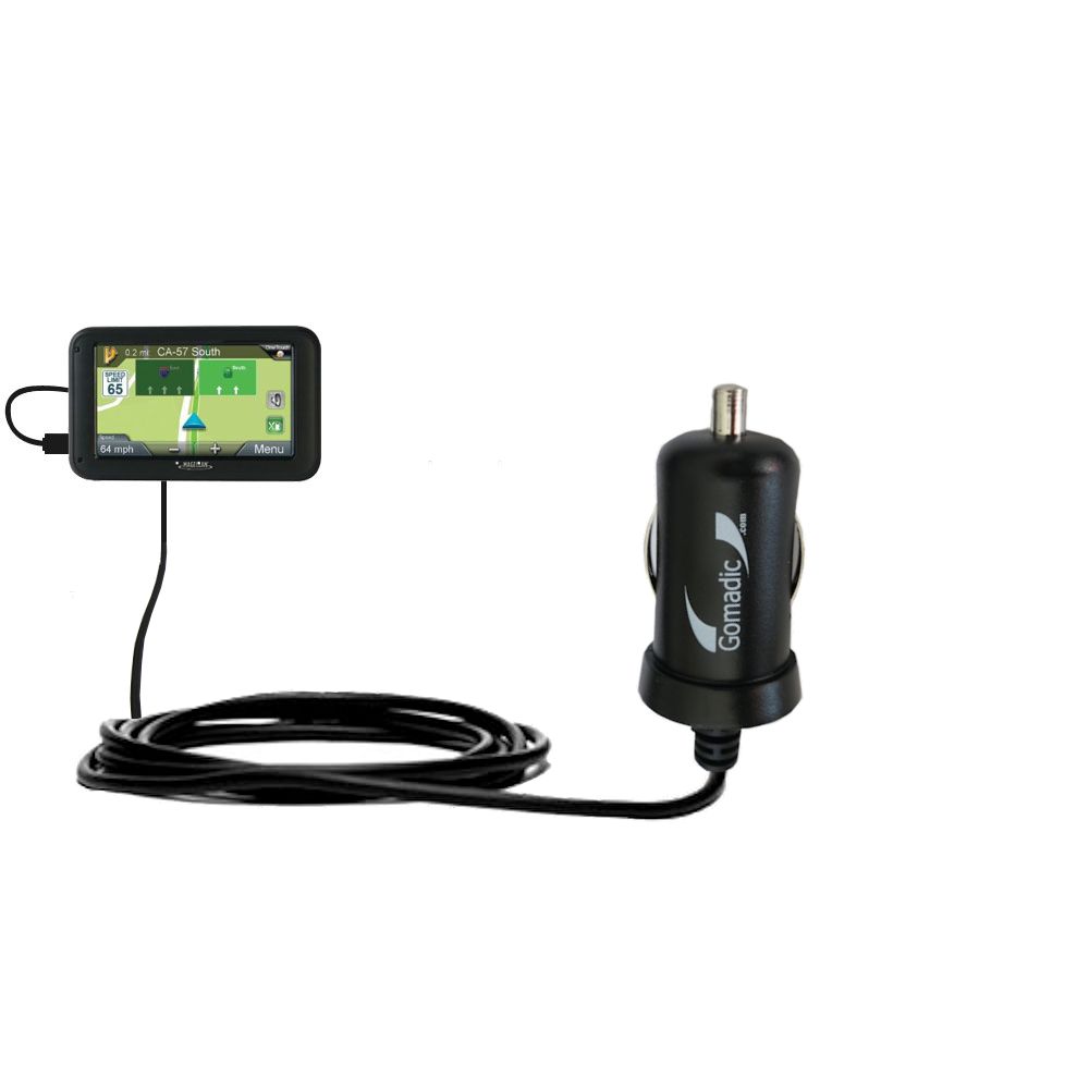 Mini Car Charger compatible with the Magellan Roadmate 2220 / 2210 T