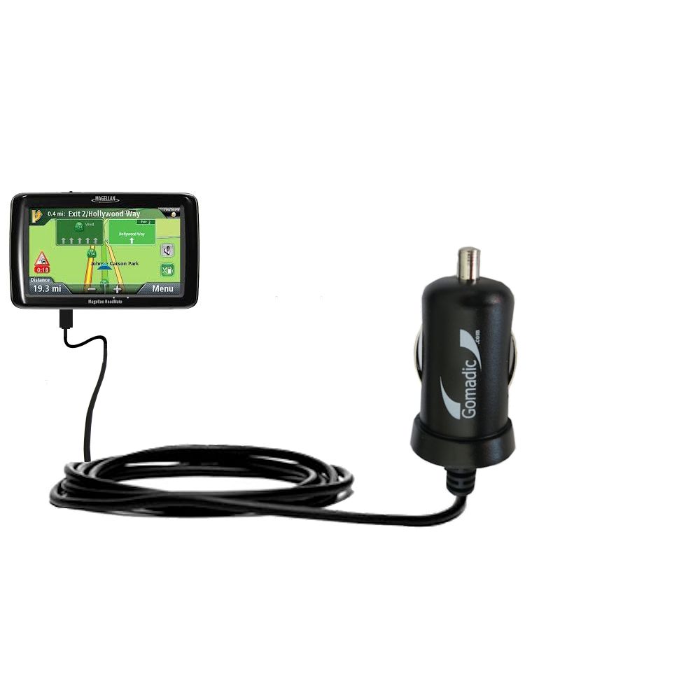 Mini Car Charger compatible with the Magellan Roadmate 5120