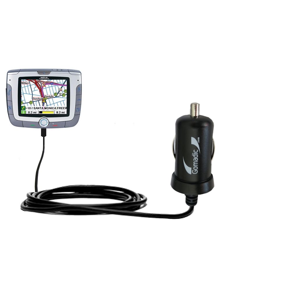Mini Car Charger compatible with the Magellan Roadmate 6000T