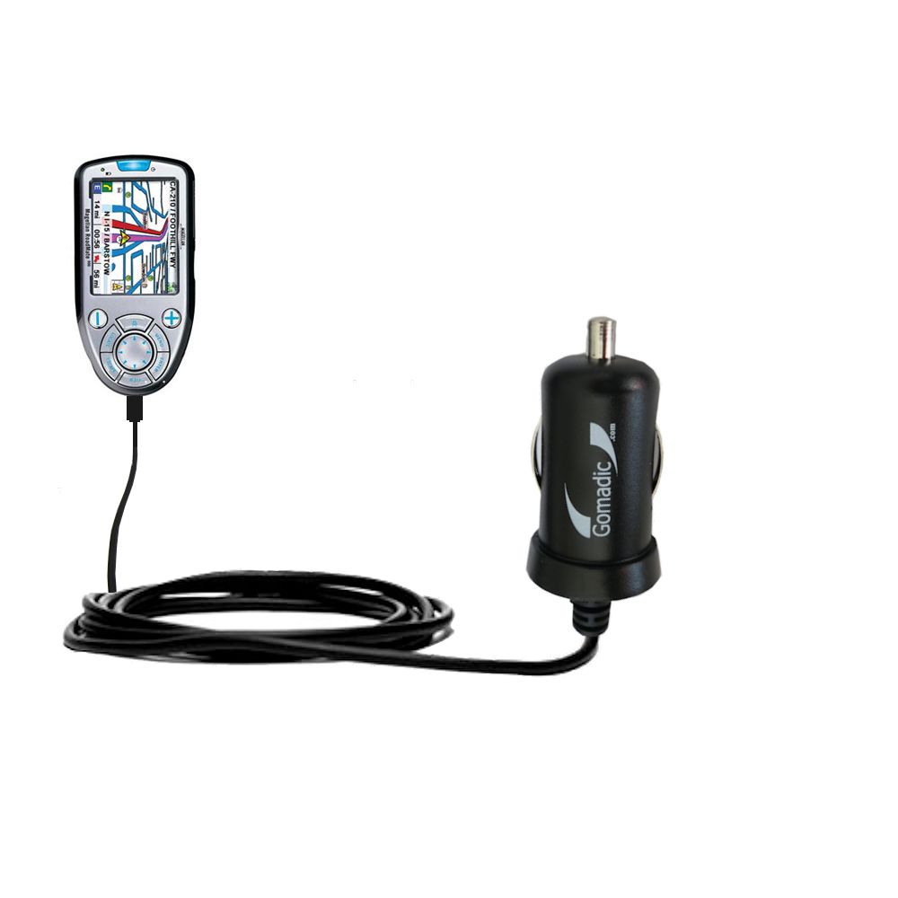 Mini Car Charger compatible with the Magellan Roadmate 860T