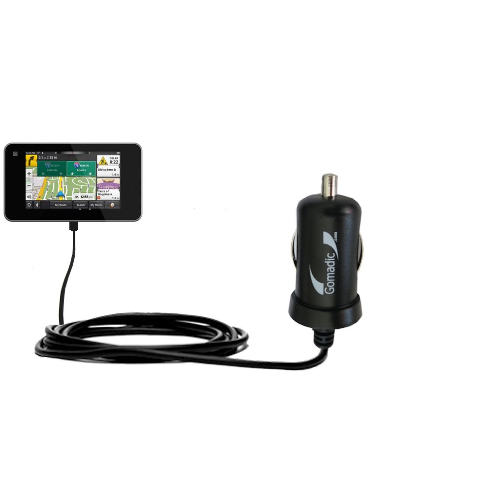 Mini Car Charger compatible with the Magellan SmartGPS