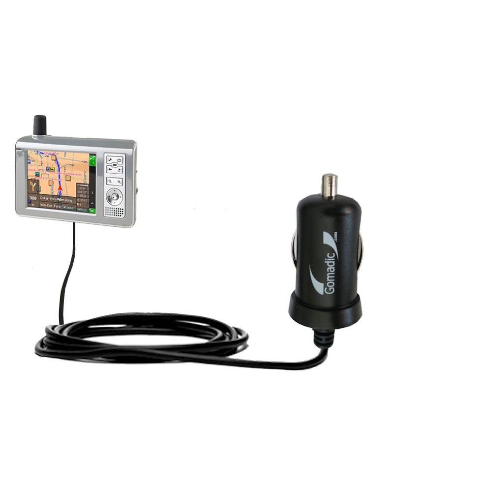 Mini Car Charger compatible with the Medion MDPNA 150