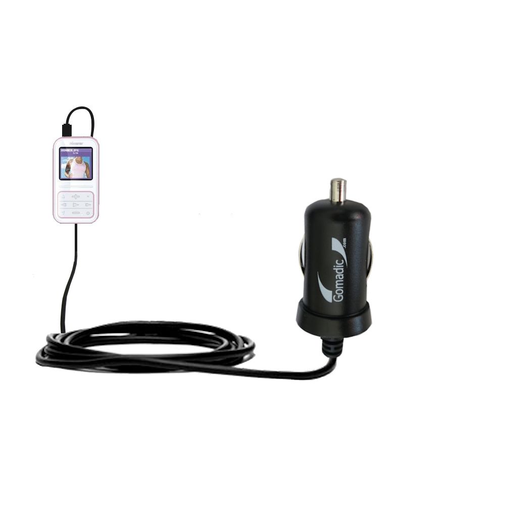 Mini Car Charger compatible with the Memorex MMP8590 MMP8595