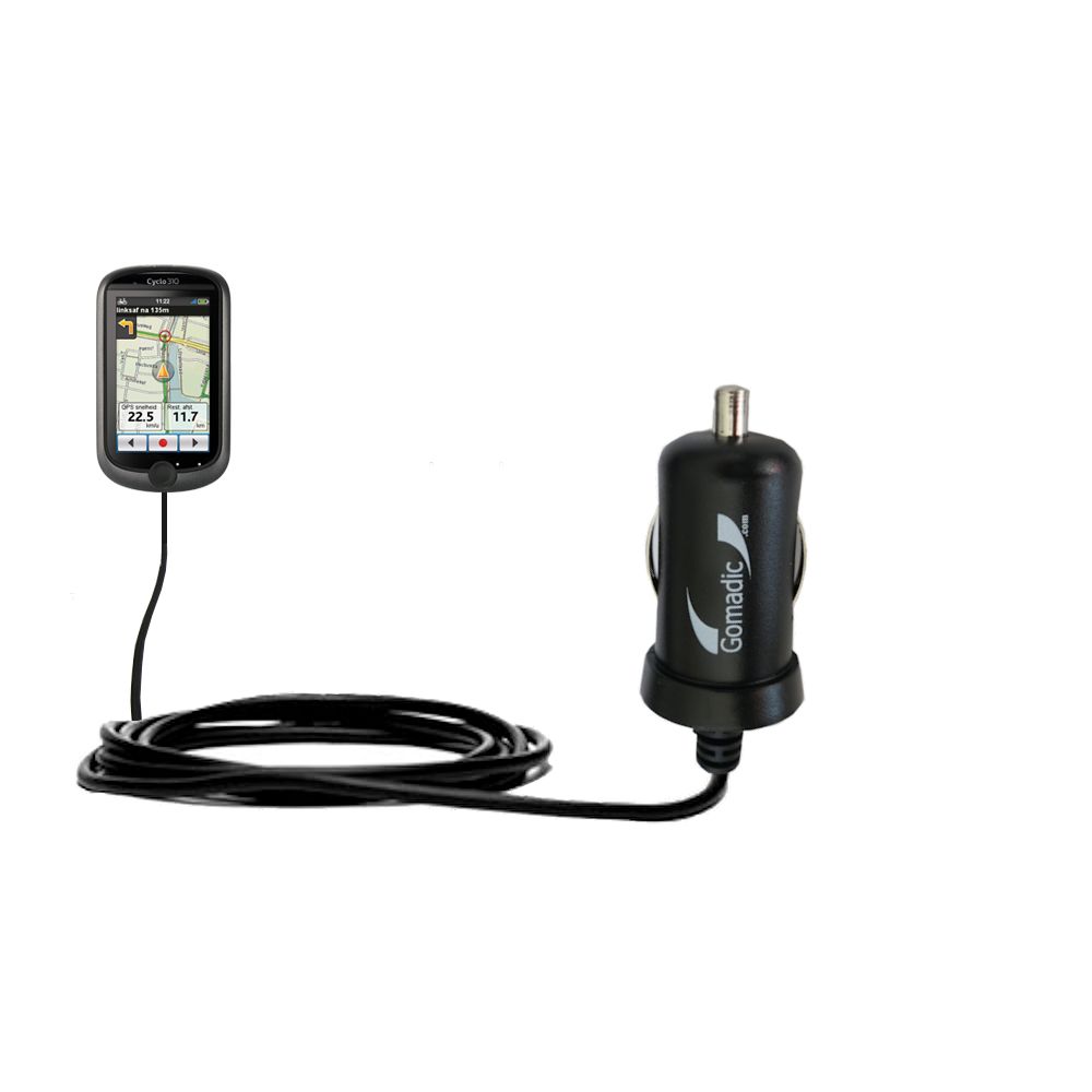 Mini Car Charger compatible with the Mio Cyclo 310 / 315