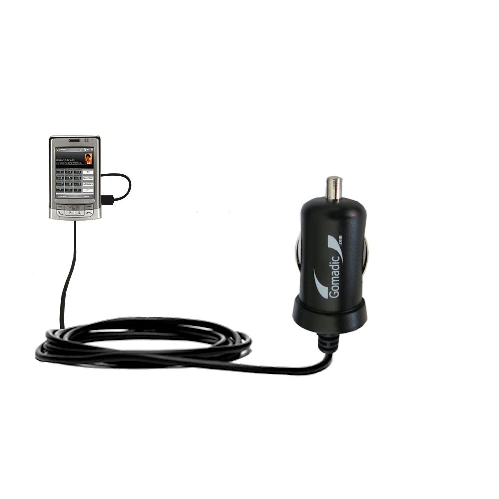 Mini Car Charger compatible with the Mio A502