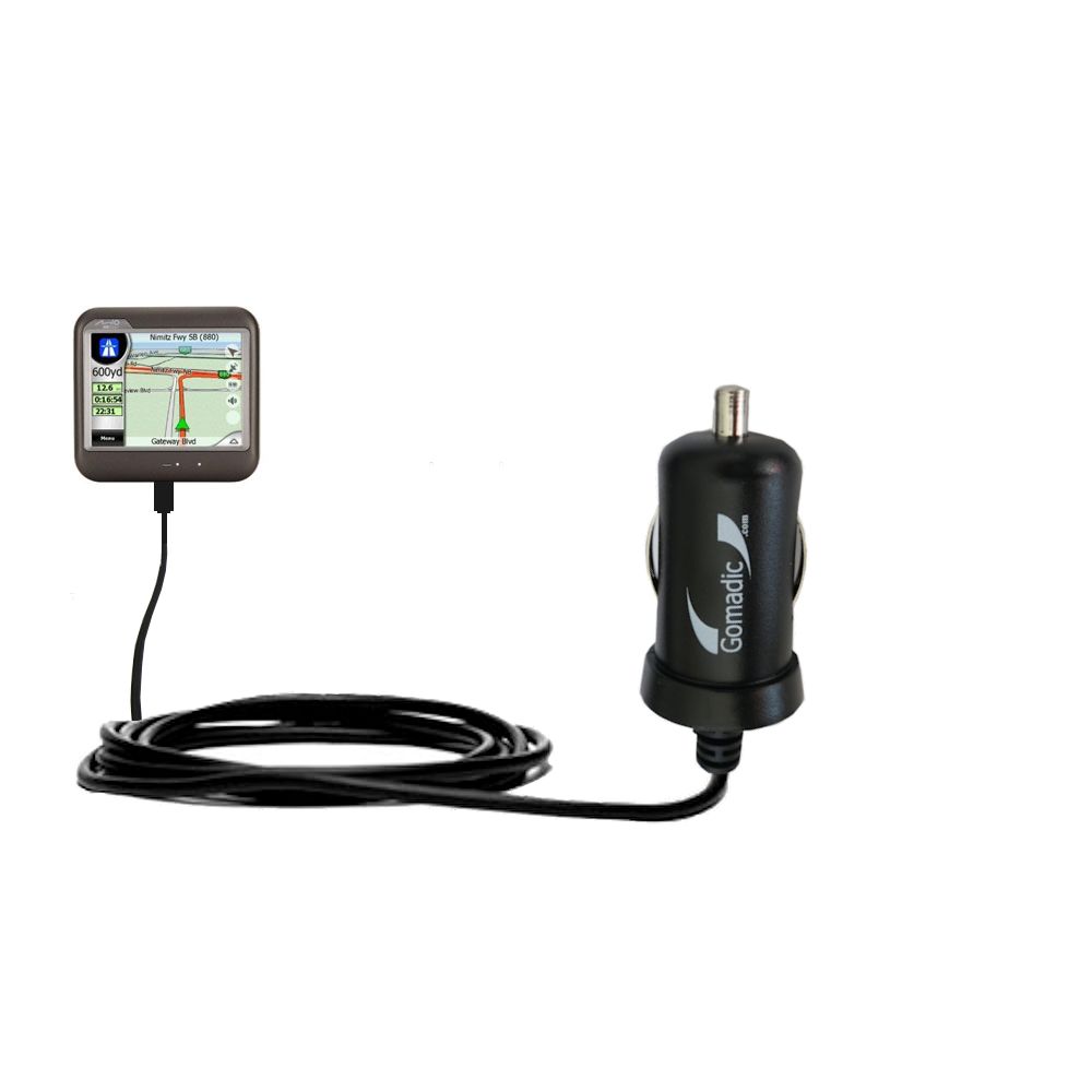 Mini Car Charger compatible with the Mio C230