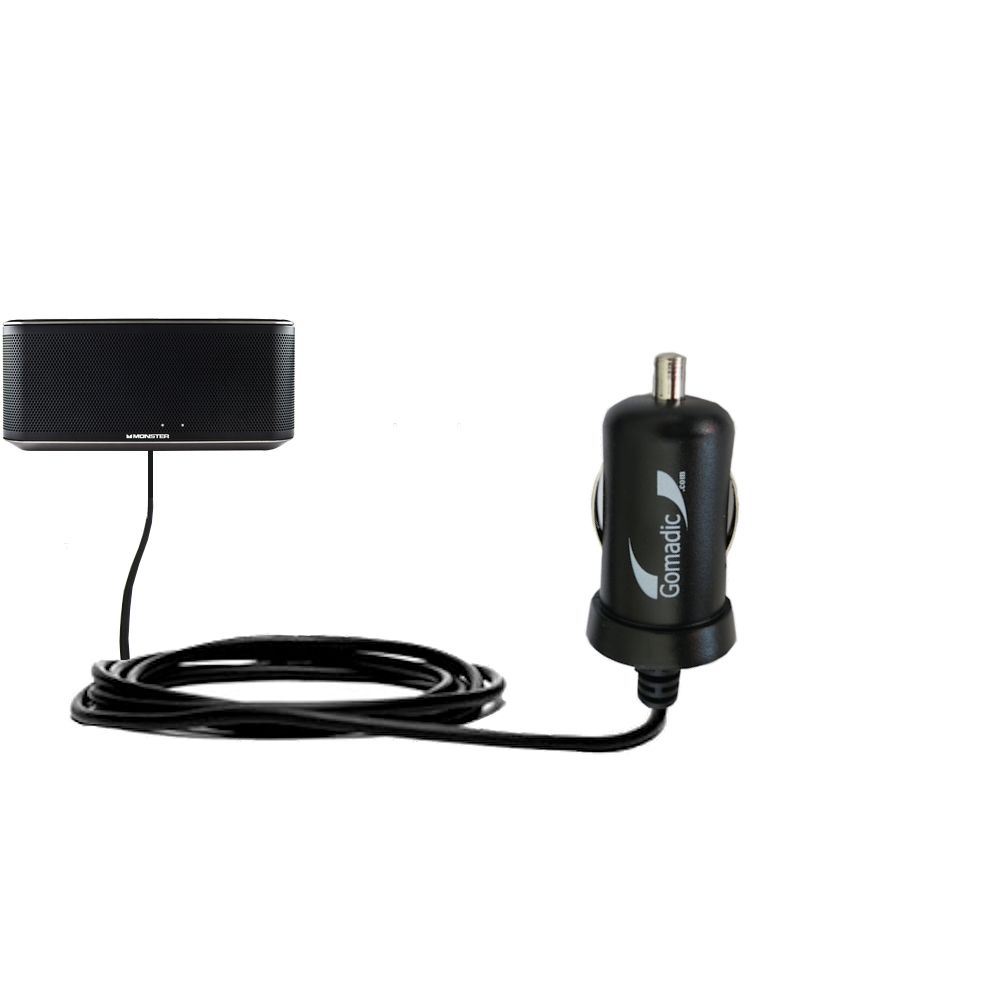 Mini Car Charger compatible with the Monster Inspiration Micro