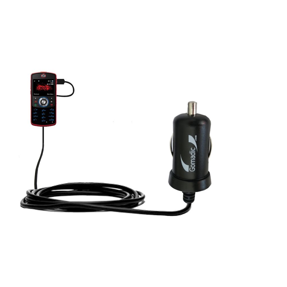 Mini Car Charger compatible with the Motorola  ROKR EM30