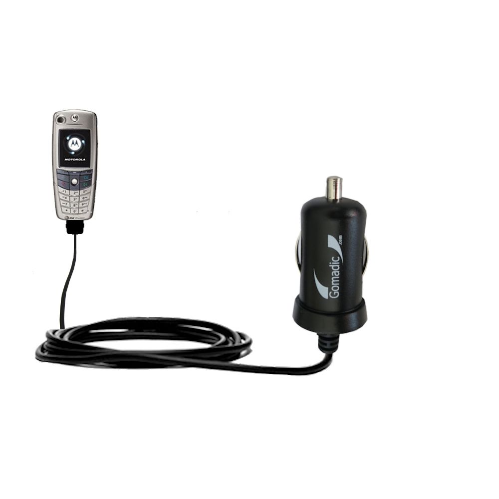 Mini Car Charger compatible with the Motorola A845