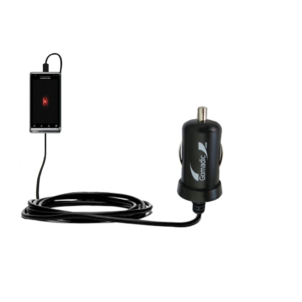 Mini Car Charger compatible with the Motorola A957