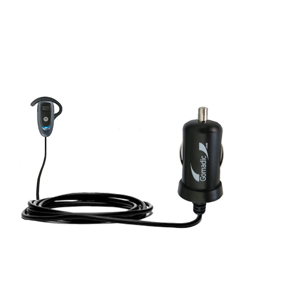 Mini Car Charger compatible with the Motorola H350