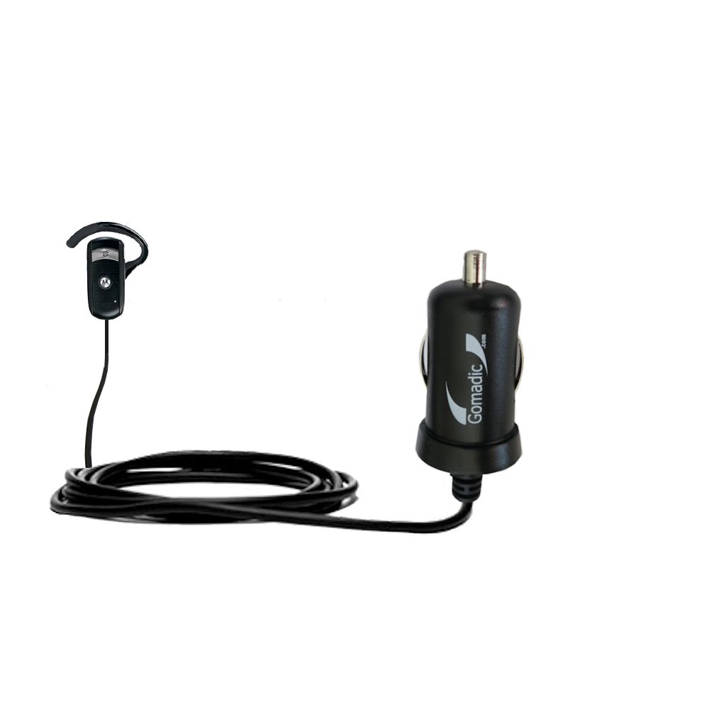 Mini Car Charger compatible with the Motorola H800