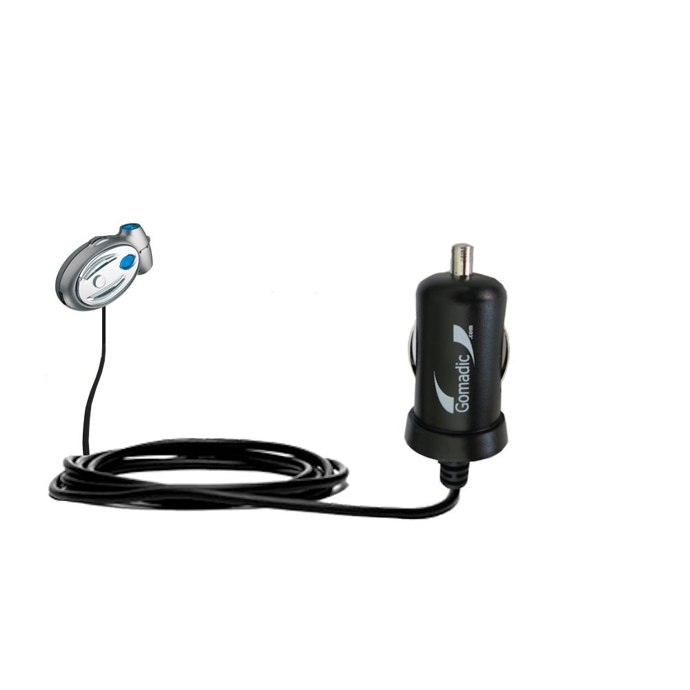 Mini Car Charger compatible with the Motorola HF800