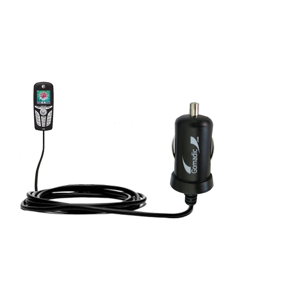 Mini Car Charger compatible with the Motorola C390