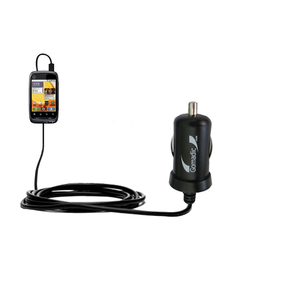 Mini Car Charger compatible with the Motorola CITRUS
