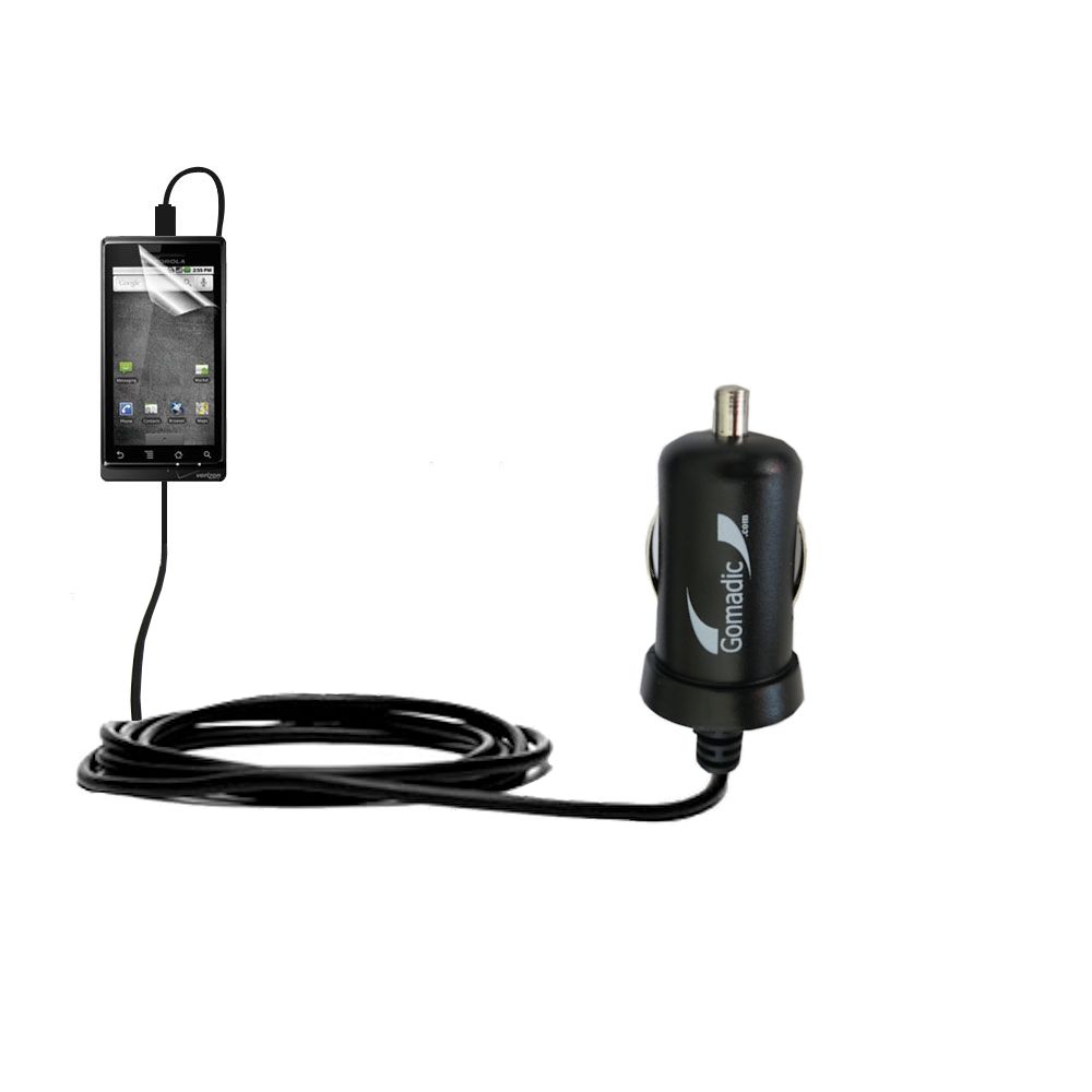Mini Car Charger compatible with the Motorola DROID HD